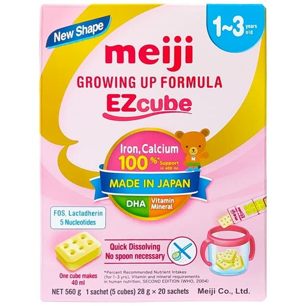 Sữa Meiji thanh nhập khẩu số 9 20 thanh